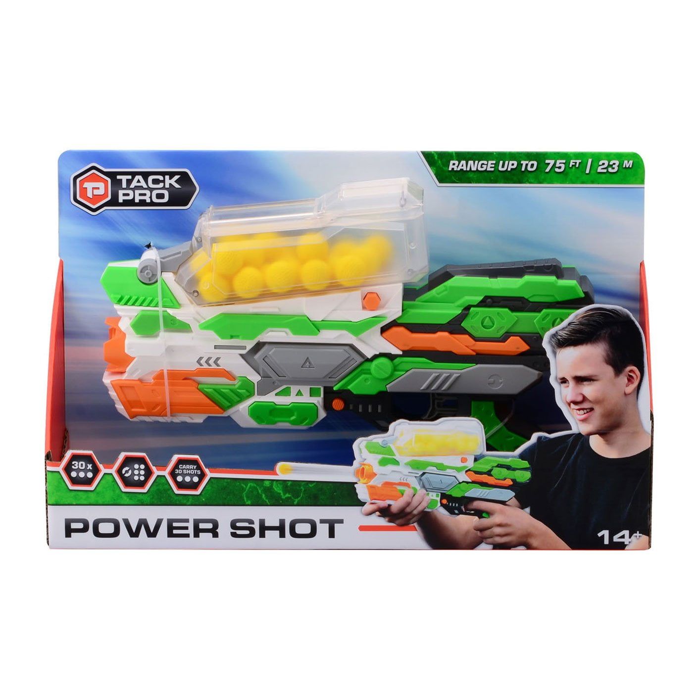 Tack Pro® Power Shot I with 30 balls, 36cm Tack Pro® Power Shot I with 30 balls, 36cm