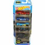 Hot Wheels 5-Pack Batman Set 1-64 Scale