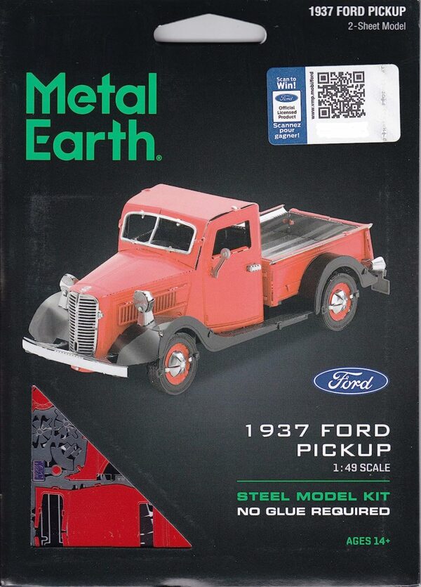 Metal Earth 1937 Ford Pickup Metal Model Kit 5 Le3ab Store