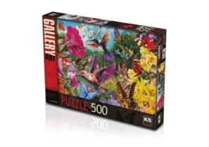 Ks Game Hummingbird Garden Puzzle 500 Pcs