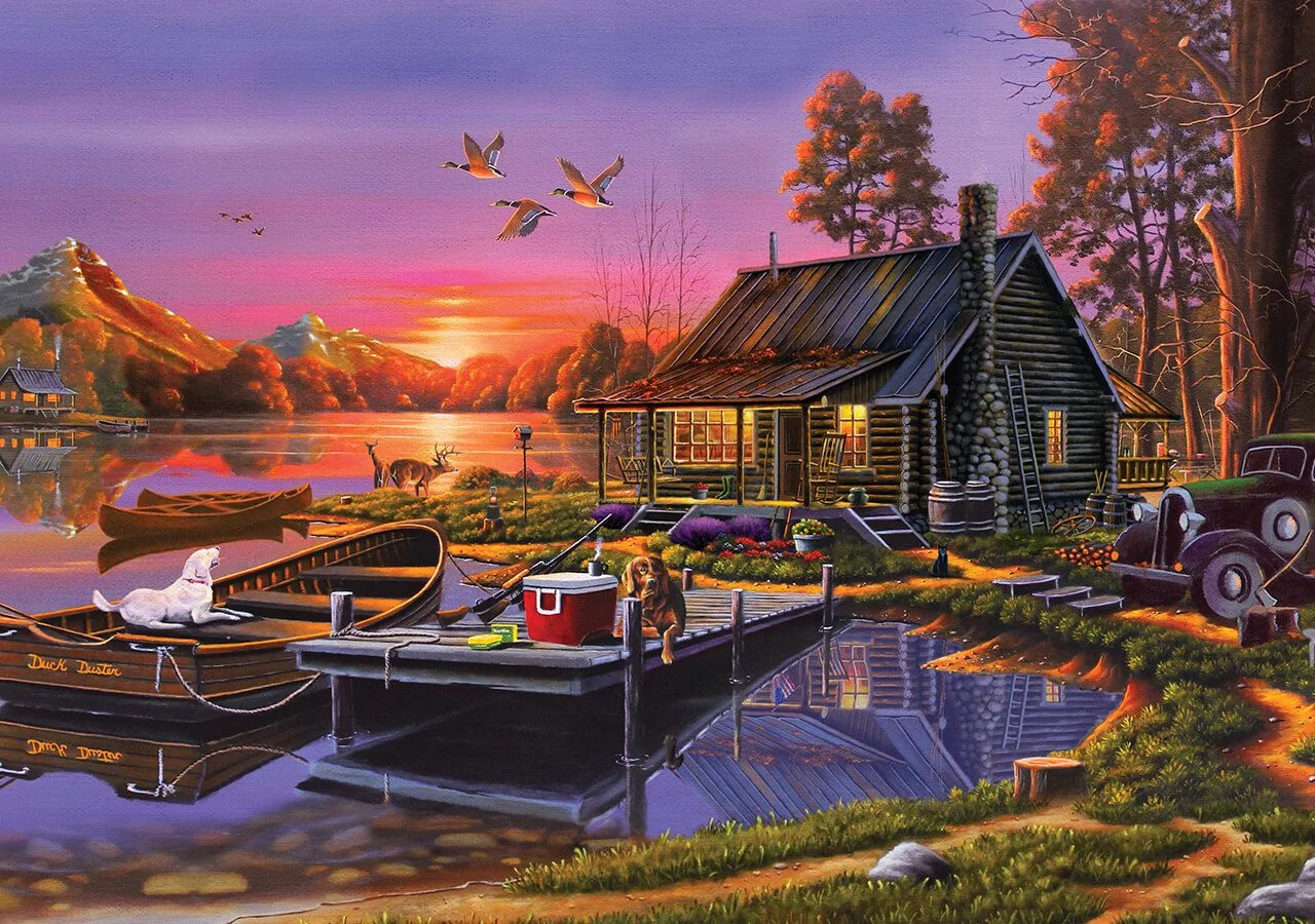 Ks Games Lakeside Art Puzzle 2000 Pcs - Image 2