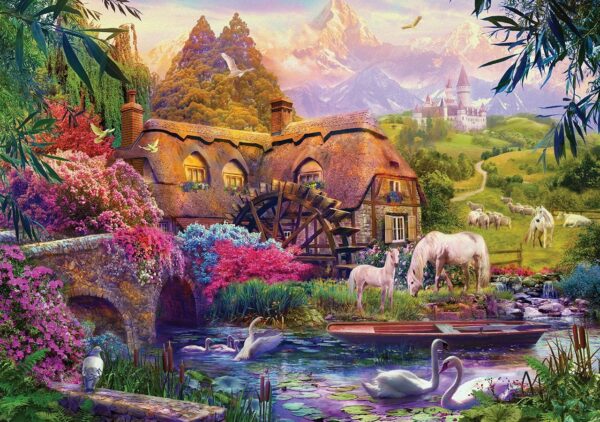 ks games old mill jigsaw puzzle 500 pieces.80467 1.fs Le3ab Store