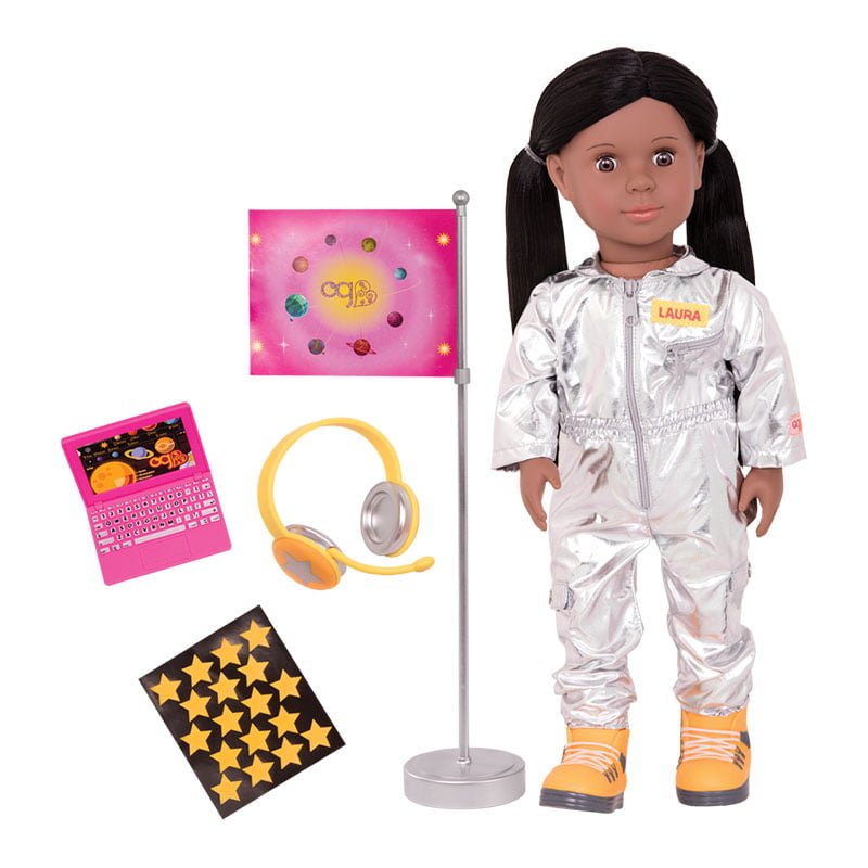 Our Generation Laura with Accessories 18" Astronaut Doll Our Generation Laura with Accessories 18" Astronaut Doll