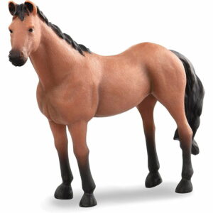 Terra Pinto Stallion Horse Figurine