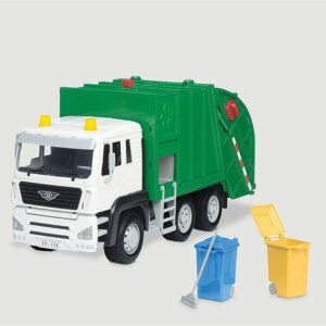 Driven Recycling Truck Green With Realistic Lights & Sounds