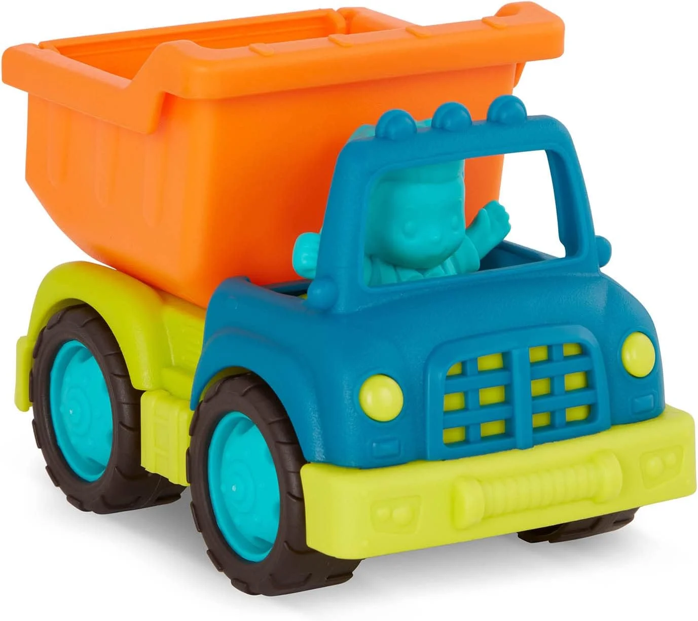 B.Toys  2 Dump Trucks With Driver - Image 4