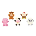Battat Finger Puppets Farm Animals With Color Changing Book In Water - Image 3