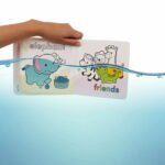 Battat Finger Puppets Safari Animals With Color Changing Book - Image 2