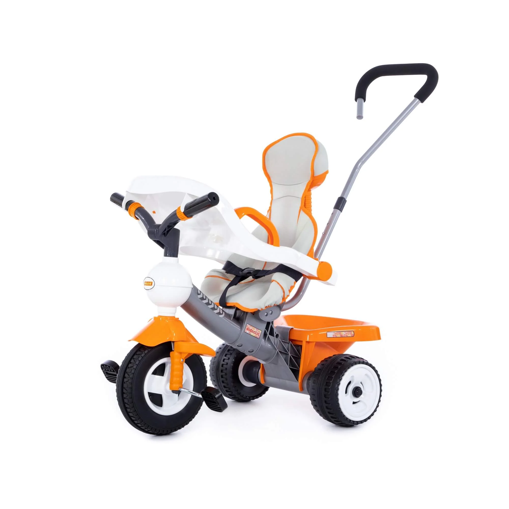 Didactic 3 tricycle w. playbar, handle, straps and seat cover Didactic 3 tricycle w. playbar, handle, straps and seat cover