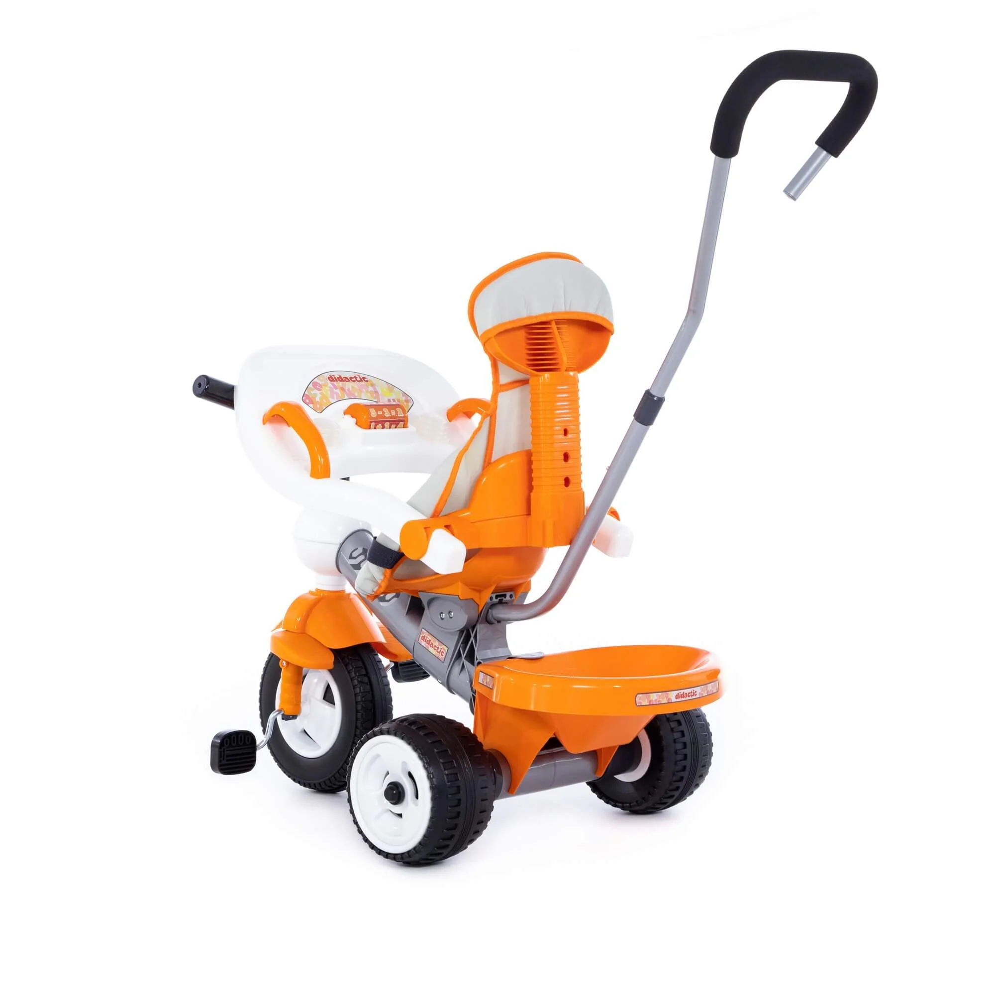 Didactic 3 tricycle w. playbar, handle, straps and seat cover - Image 3