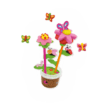 SES Creative Flowers & Butterflies Play Dough - Image 3