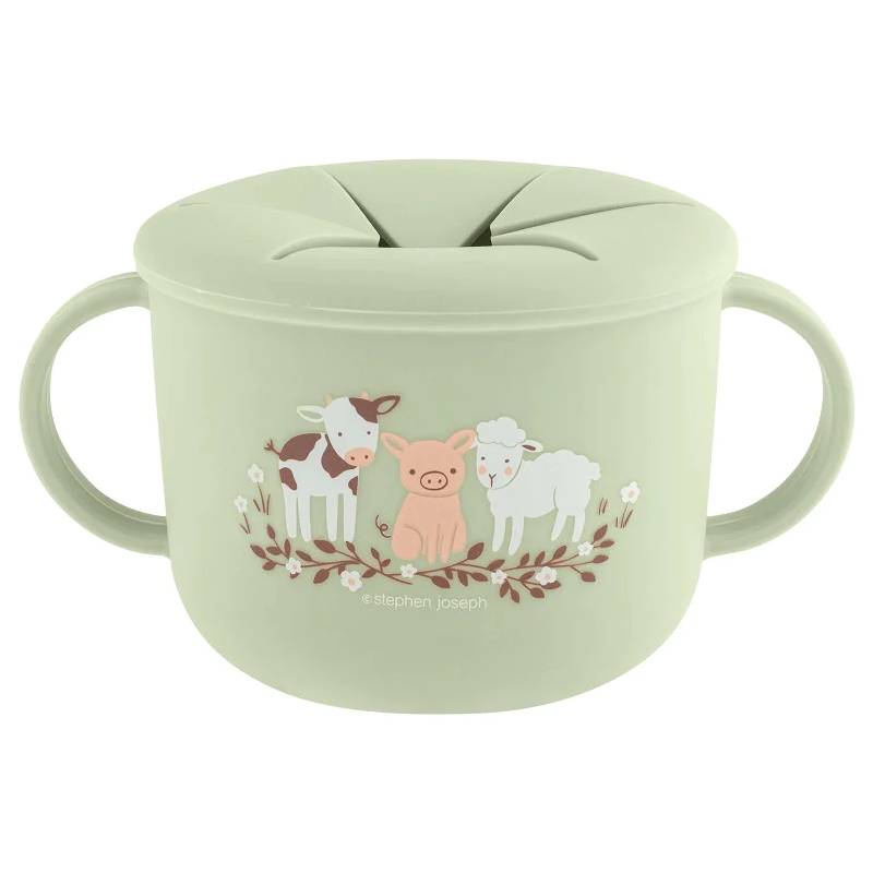 Stephen Joseph Silicone Snack Cup Farm Animals Stephen Joseph Silicone Snack Cup Farm Animals