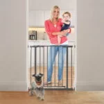 Dreambaby Ava Metal Pressure Safety Gate - Charcoal