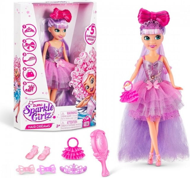 Sparkle Girlz Hair Dreams Rainbow Fairy - 10.5 Doll by ZURU