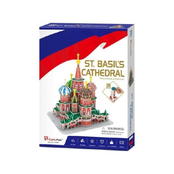 Cubic Fun 3D Puzzle St. Basil's Cathedral