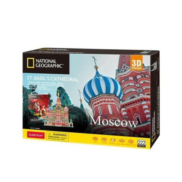Cubic Fun 3D Puzzles ST Basil's Cathedral Moscow
