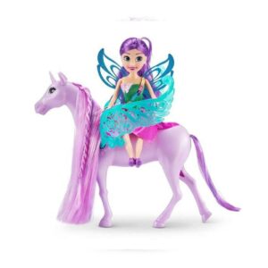 Zuru Fairy Doll With A Unicorn Horse