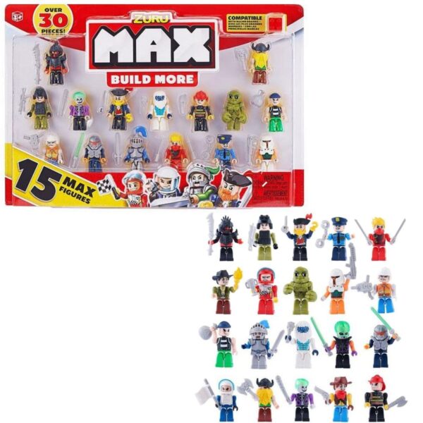 zuru max build more 15 figures compatible with major brands random figures 2067 p 1 لعب ستور