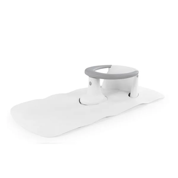 Dolu Portable Bath Seat with Anti-Slip Mat - Grey
