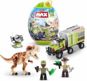 Max Build More Dino Adventure T-Rex Attack (304 pieces)