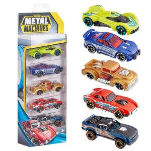 Zuru Metal Machines Mini Racing Car Toy 5 Pack Color Assortment