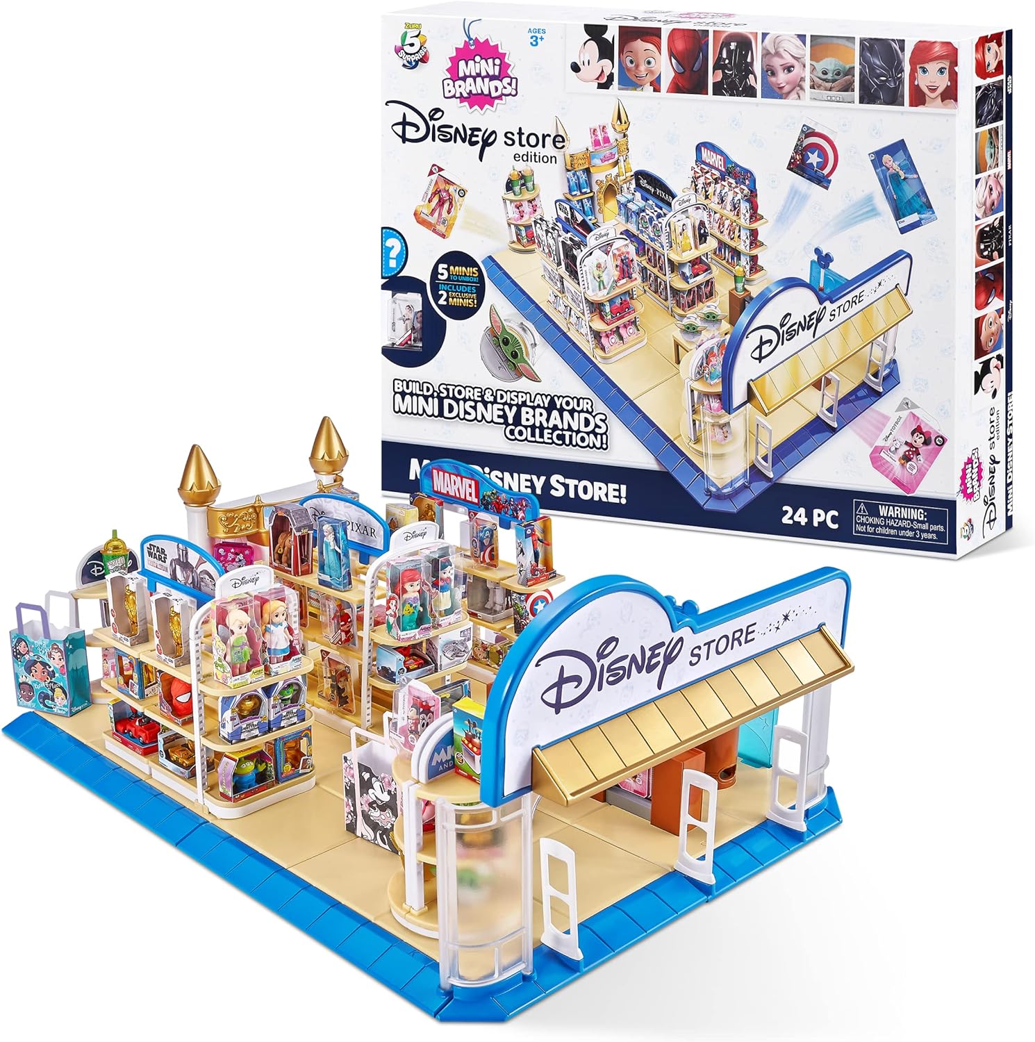 Zuru 5 Surprise Disney Store Mini Brands Playset Zuru 5 Surprise Disney Store Mini Brands Playset