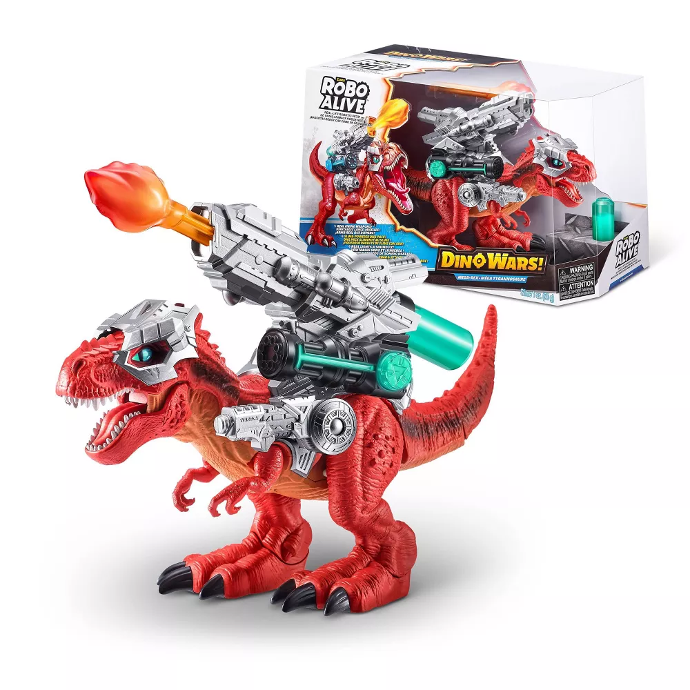 Robo Alive Dino Wars Giant Battling T-Rex Robo Alive Dino Wars Giant Battling T-Rex