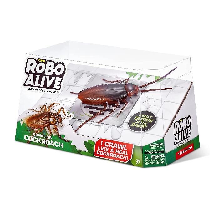 Zuru Robo Alive Glow in the Dark Crawling Cockroach Zuru Robo Alive Glow in the Dark Crawling Cockroach