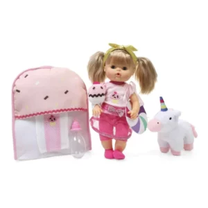 Bambolina 36 cm Nena Doll & Plush Unicorn