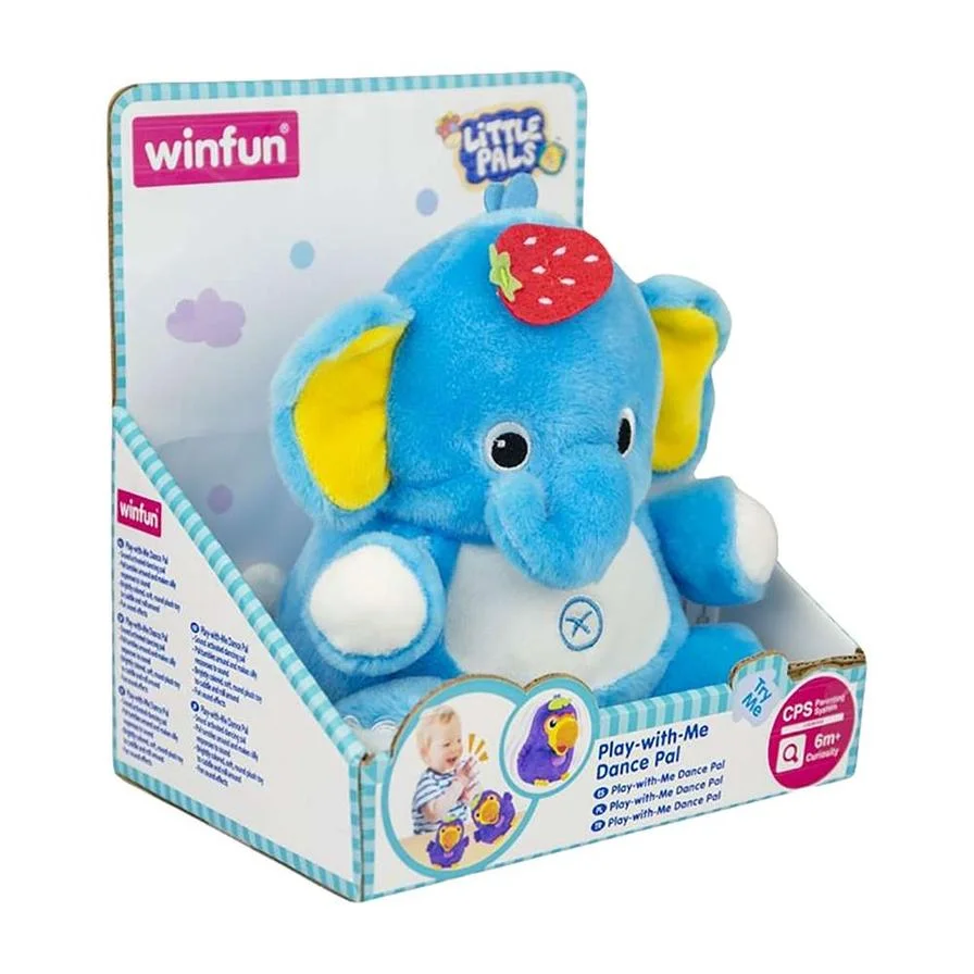 Winfun Interactive Plush Toy - Dancing Elephant - Image 2