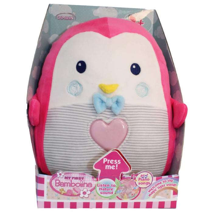 Bambolina Plush Penguin With Light And Classical Music Bambolina Plush Penguin With Light And Classical Music