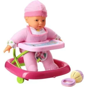 Bambolina 30 cm Amore Doll & Baby Walker