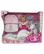 Bambolina 36 cm Nena Doll & Plush Unicorn - Image 2