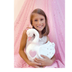 Bambolina Swan Plush Light & Music - Image 2