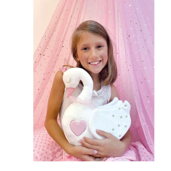 Bambolina Swan Plush Light & Music - Image 2