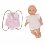 Lulla Baby -14" Baby doll with fabric carrier