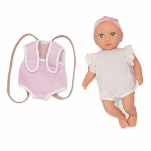 Lulla Baby -14" Baby doll with fabric carrier