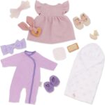 Lulla Baby Outfit Its A Girl Outfit Accessory Set