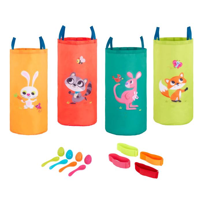 B.toys Outdoor Games Racing Sacks, Jump Rope & Flying Disc B.toys Outdoor Games Racing Sacks, Jump Rope & Flying Disc