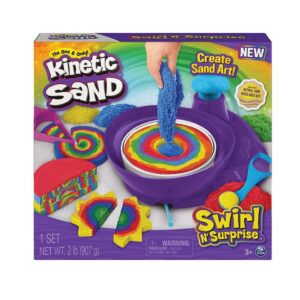 Spin Master Kinetic Sand - Swirl & Surprise Set