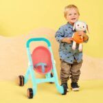 B.toys Toy Stroller & Plush Bunny - Image 2