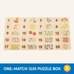 B.toys One-Match Numbers - Wooden Puzzle - Image 6
