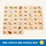 B.toys One-Match ABC - Wooden Puzzle - Image 7