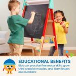 Battat Wooden Art Easel All in 1 - Image 4