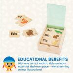 B.toys One-Match ABC - Wooden Puzzle - Image 4