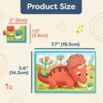 B.toys Wooden Puzzle Set – 4 Dinosaur Puzzles - Image 5