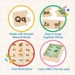 B.toys One-Match ABC - Wooden Puzzle - Image 5