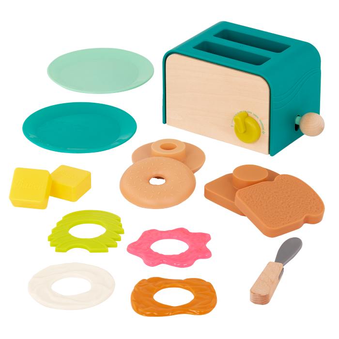 B. toys Mini Chef - Breakfast Toaster Playset B. toys Mini Chef - Breakfast Toaster Playset