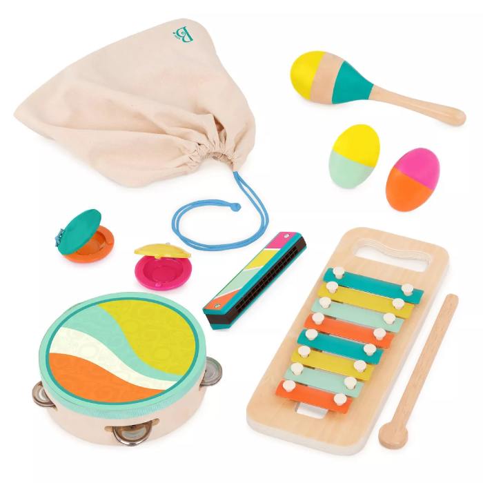 B.toys Wooden Musical Instrument Set B.toys Wooden Musical Instrument Set