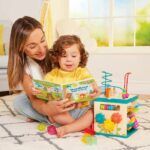 B.toys Wooden Activity Cube - Image 3